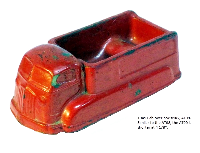 This is the futuristic AT09 cab forward box-truck.